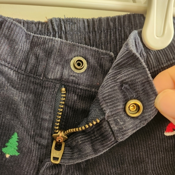 Janie and Jack Holiday Corduroy Pants Size 3-6 Months - Picture 4 of 7